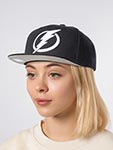 Бейсболка MITCHELL NESS арт. HS8546-TBLBLCK Tampa Bay Lightning NHL (черный)